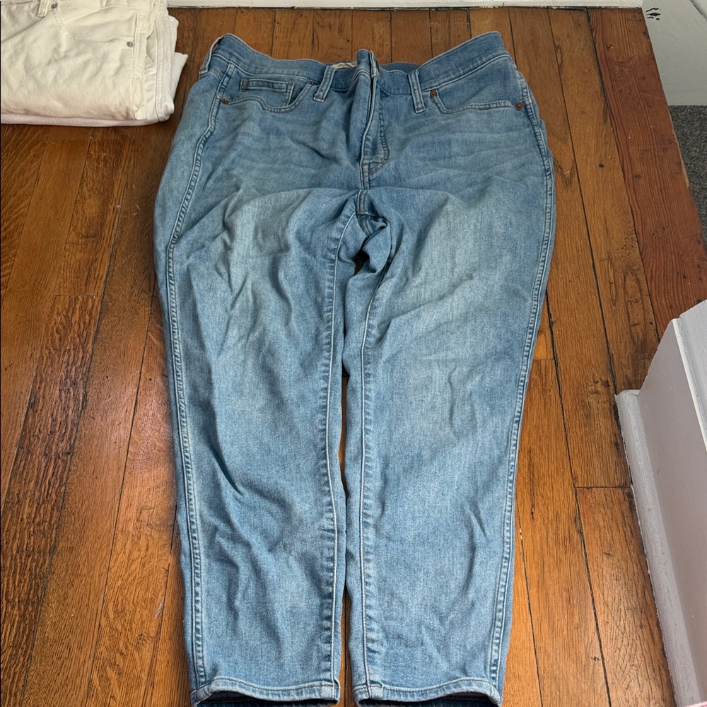 Madewell 10” High-Rise Skinny Crop Jeans